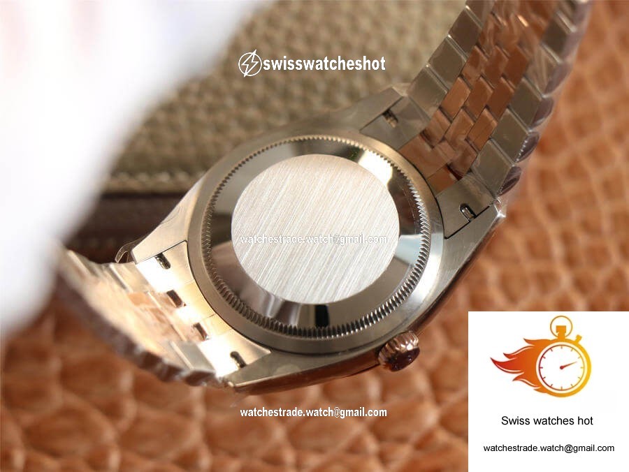 Rolex Datejust M126231-0017 EW Factory Rose Gold White Dial 7