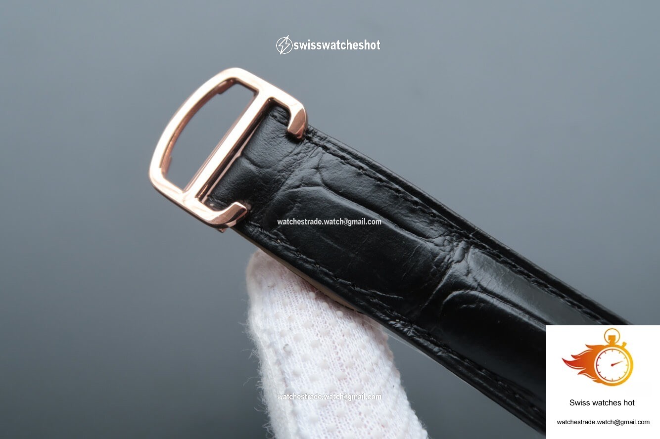 Drive De Cartier WGNM0004 V6 Factory Rose Gold Grey Dial 7