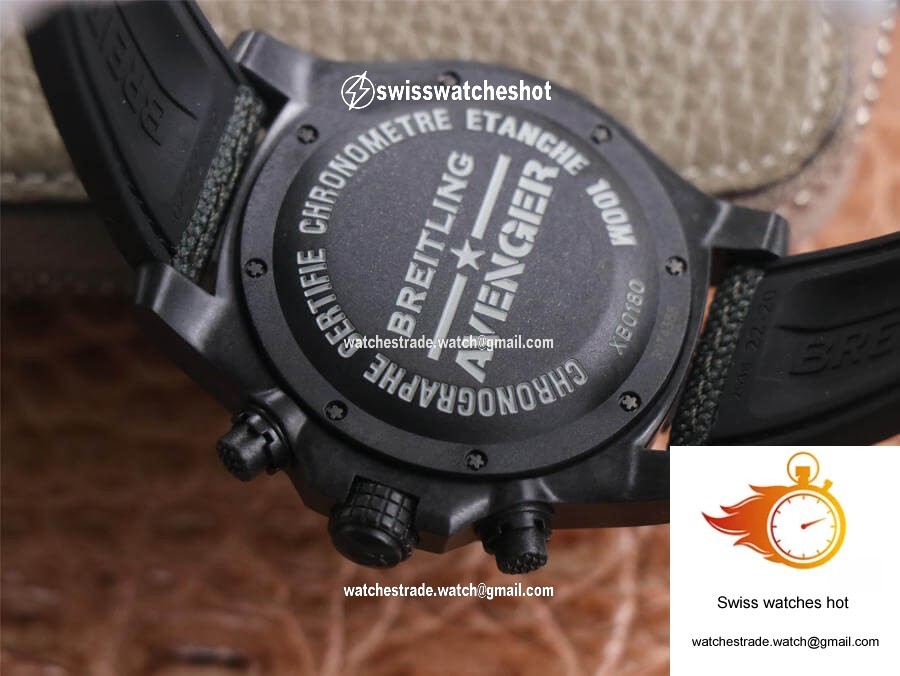 Breitling Avenger Hurricane 12H XB0180E41I1W1 GF Factory V2 Yellow Dial 7