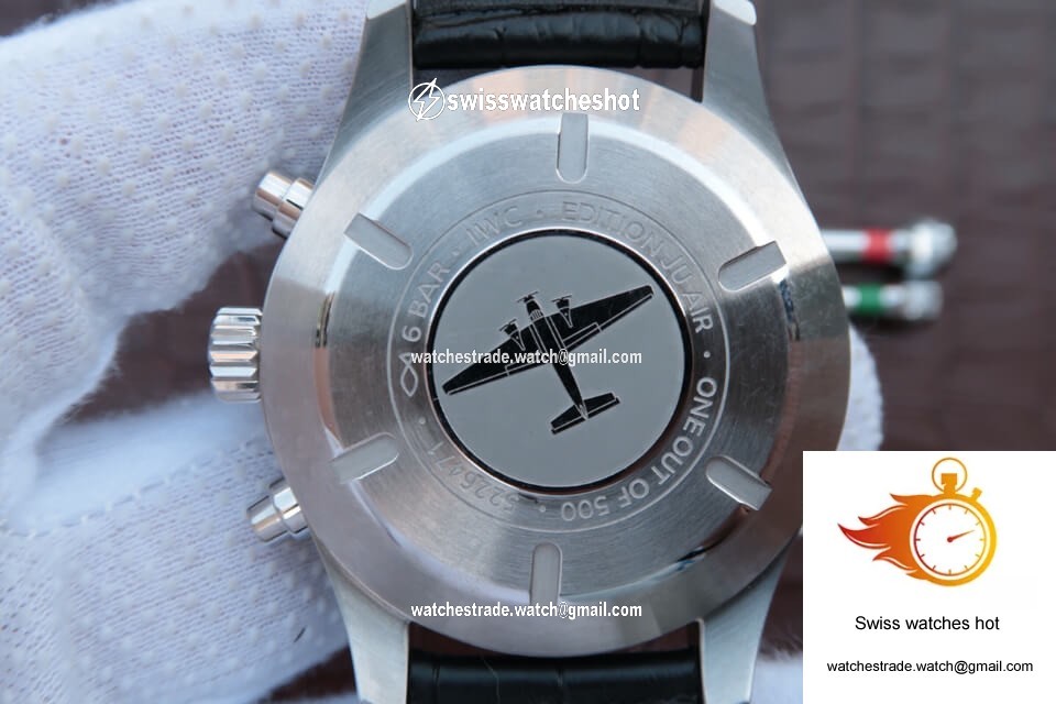 IWC Pilot JU-AIR Special Edition IW387809 ZF Factory Rhodium Dial 7