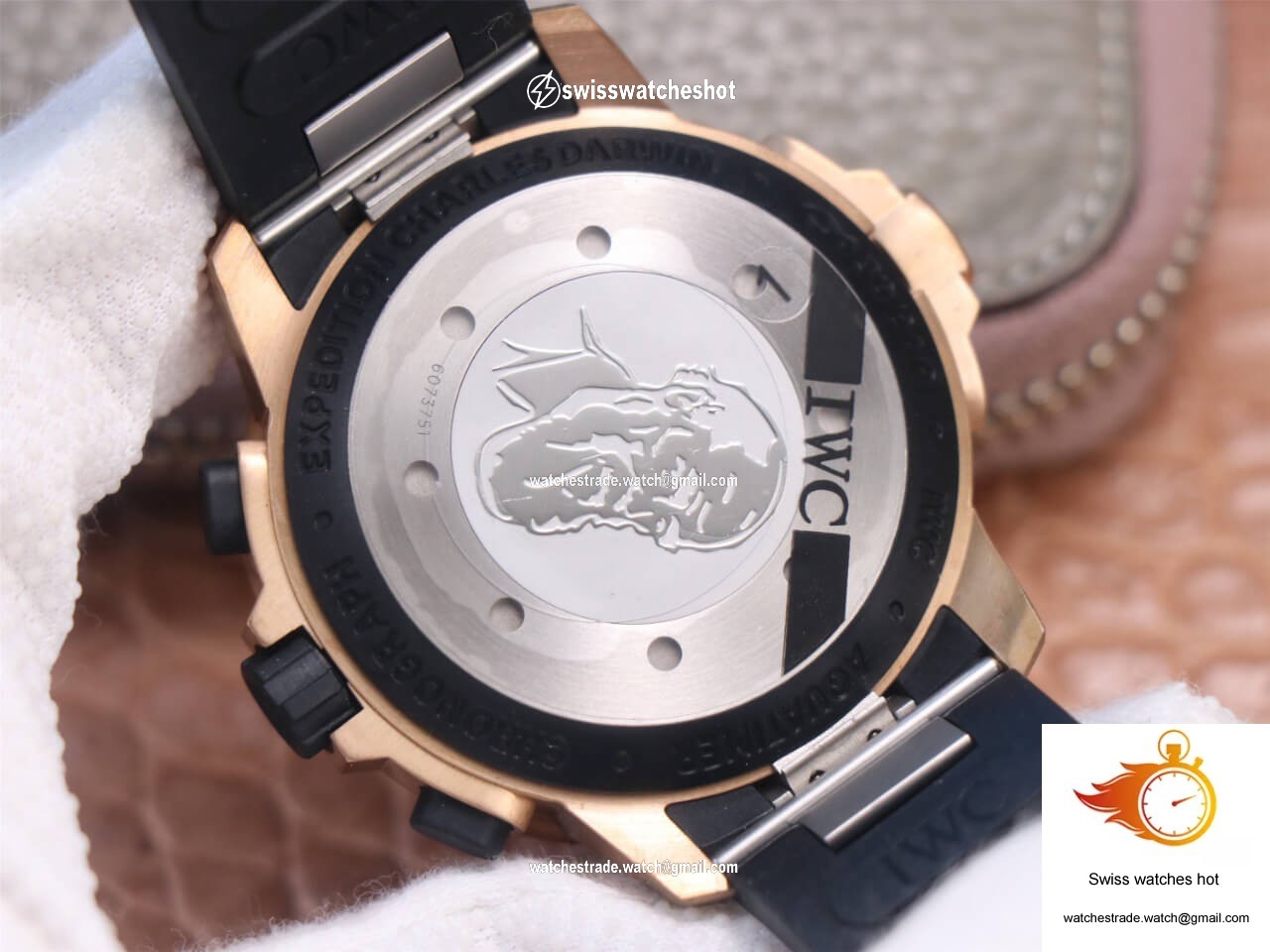IWC Aquatimer IW379503 Darwin Adventure Tour Special Edition V6 Factory Black Dial 7
