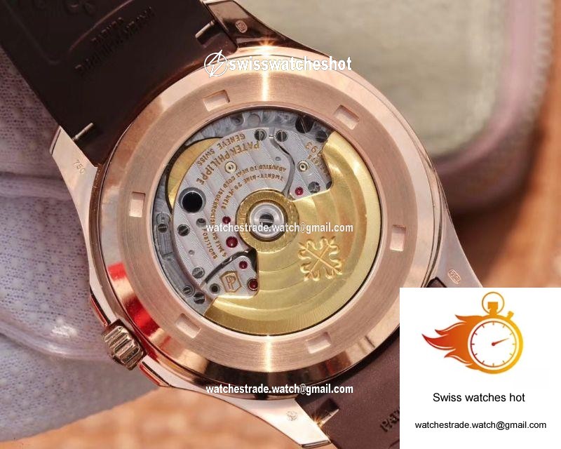 Patek Philippe Aquanaut 5167R-001 40mm ZF Factory Dark Brown Dial 7