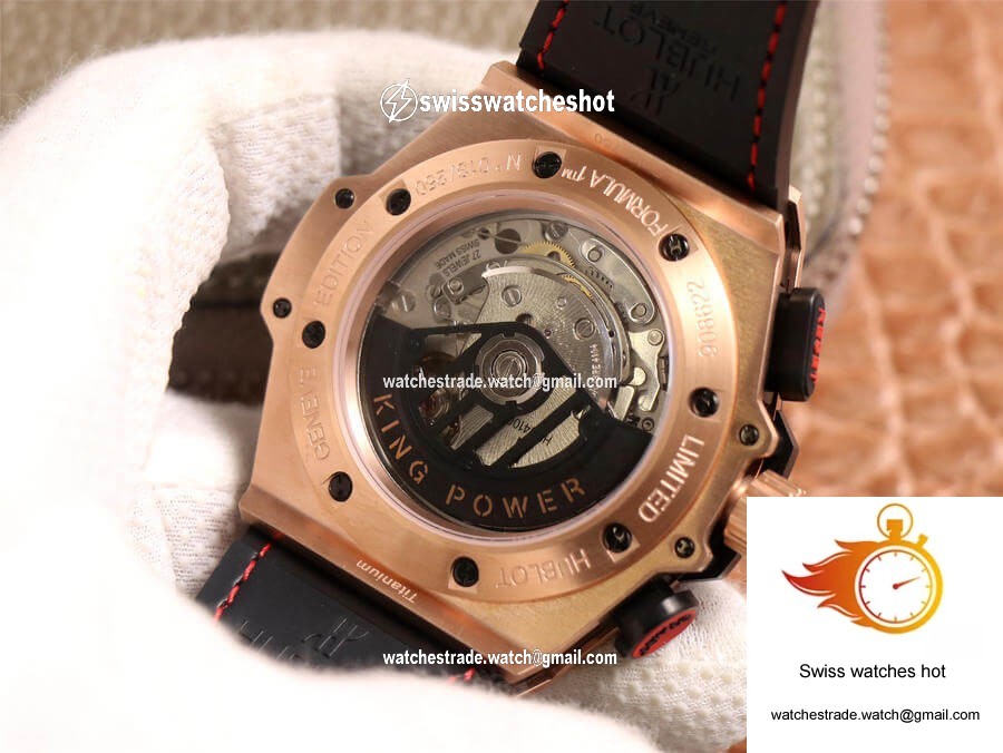 Hublot King Power 703.ZM.1123.NR.FMO10 V6 Factory Rose Gold 7