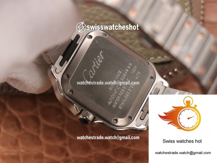 Cartier De Santos W2SA0007 BV Factory White Dial 7