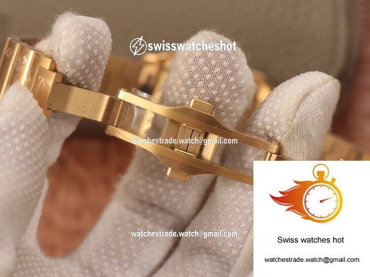 Cartier De Santos WSSA0010 BV Factory 18K Gold White Dial 7