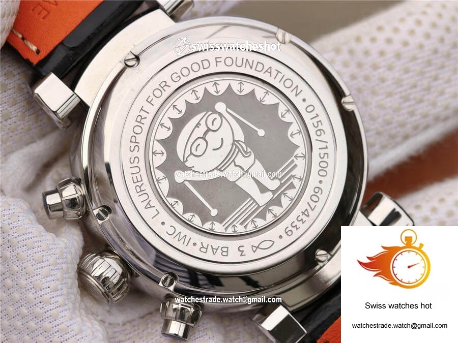 IWC Da Vinci Laureus Sport For Good Foundation YL Factory White Dial 7