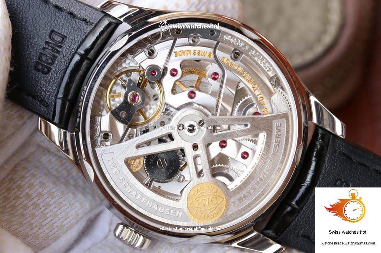 IWC Portuguese IW500705 ZF Factory V5 Light Gray Dial 7