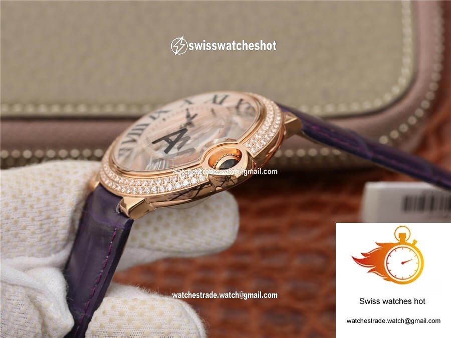 Ballon Bleu De Cartier WE902066 V6 Factory V4 Rose Gold 7