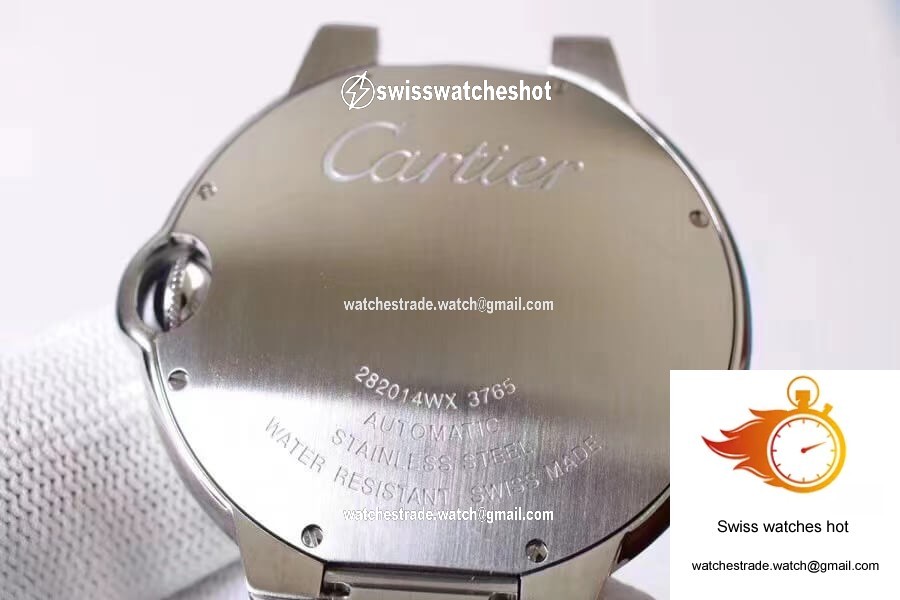 Ballon Bleu De Cartier W69012Z4 V6 Factory Silver Dial 7