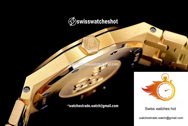 Audemars Piguet Royal Oak Quartz 67651BA.ZZ.1261BA.01 JF Factory Yellow Gold Diamond 7