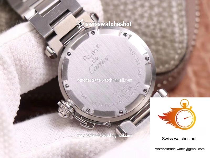 Cartier Pasha W31075M7 V9 Factory Pink Dial 7