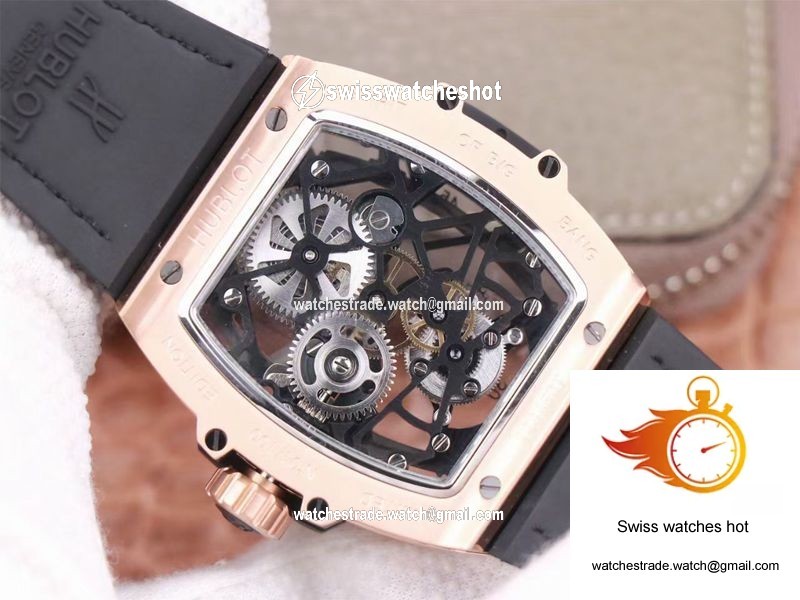 Hublot Masterpiece Tourbillon 906.OX.0123.VR.AES13 JB Factory Rose Gold White Hour 7