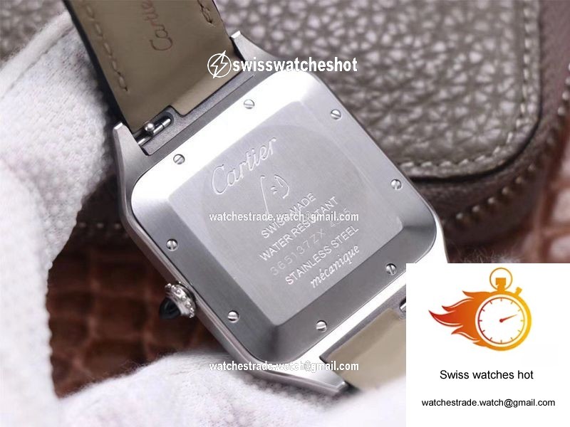 Cartier Santos Dumont WSSA0032 F1 Factory Silver Dial 7