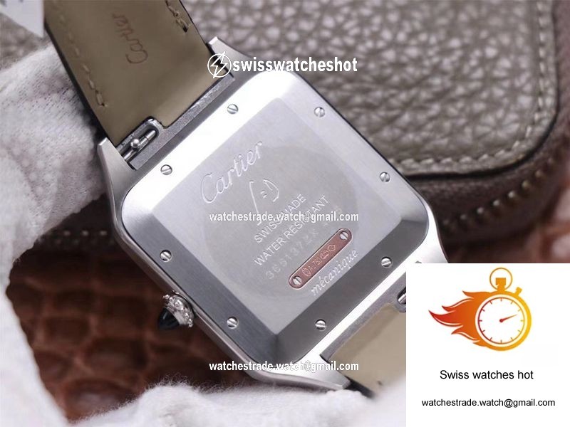 Cartier Santos Dumont W2SA0017 F1 Factory Silver Dial 7