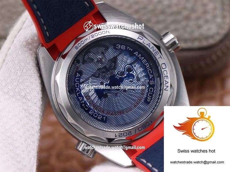 Omega Seamaster Planet Ocean 36th America’s Cup Limited Edition VS Factory White Dial 7