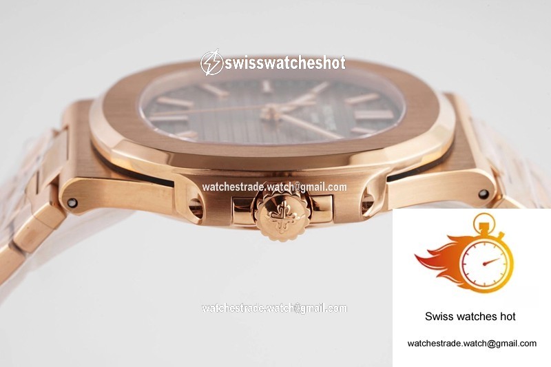 Patek Philippe Nautilus 5711/1R-001 PPF Factory V4 Rose Gold Brown Dial 7