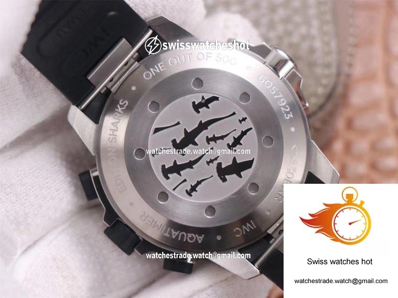 IWC Aquatimer IW379506 Shark Special Edition V6 Factory Gray Dial 7
