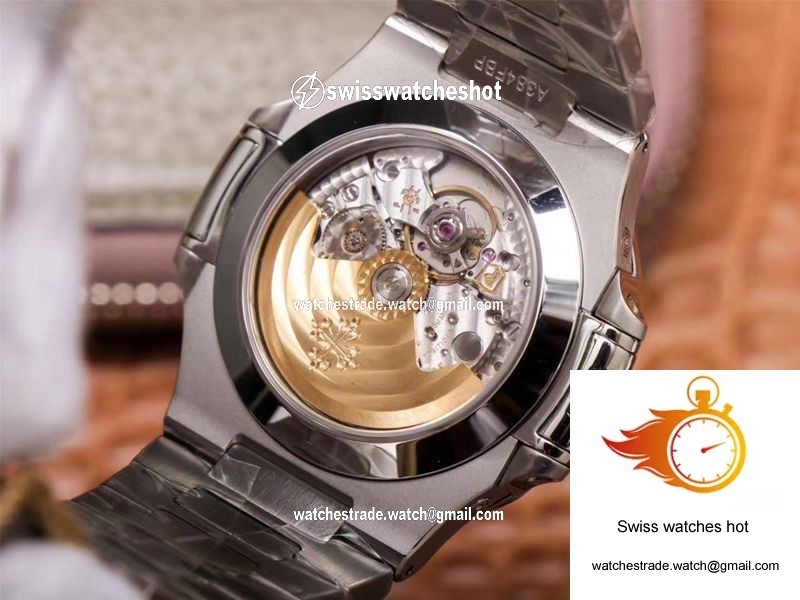 PF Factory Patek Philippe Nautilus 5726/1A-010 Moonphase Silver White Dial 7