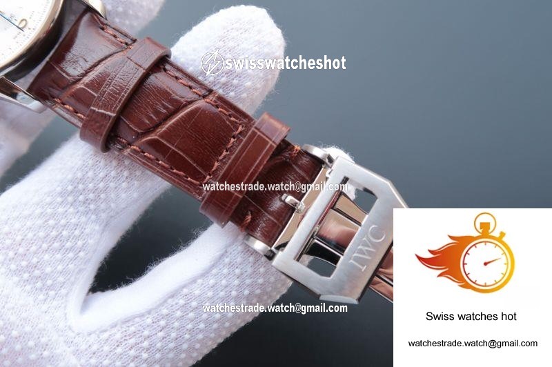 IWC Portugieser Chronograph IW371445 ZF Factory White Dial 7
