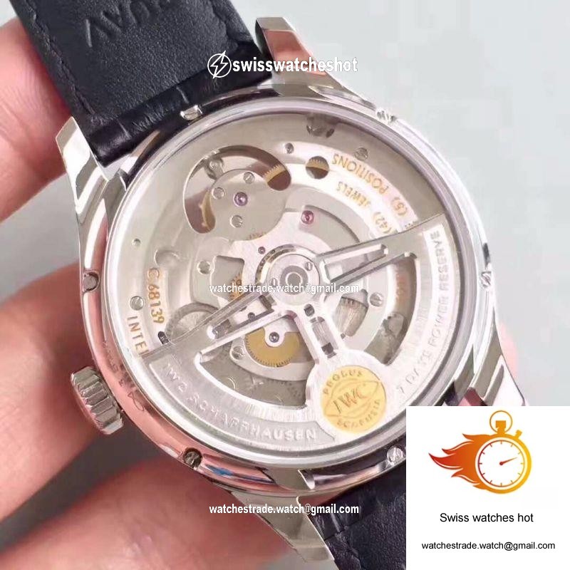 IWC Portugieser Tourbillon Mystere Retrograde IW504601 YL Factory White Dial 7