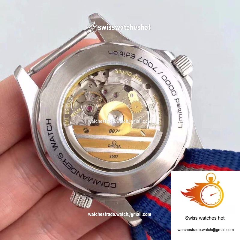 Omega Seamaster Diver 300M Co-Axial 41MM Commander 007 212.32.41.20.04.001 UR Factory White Dial 7