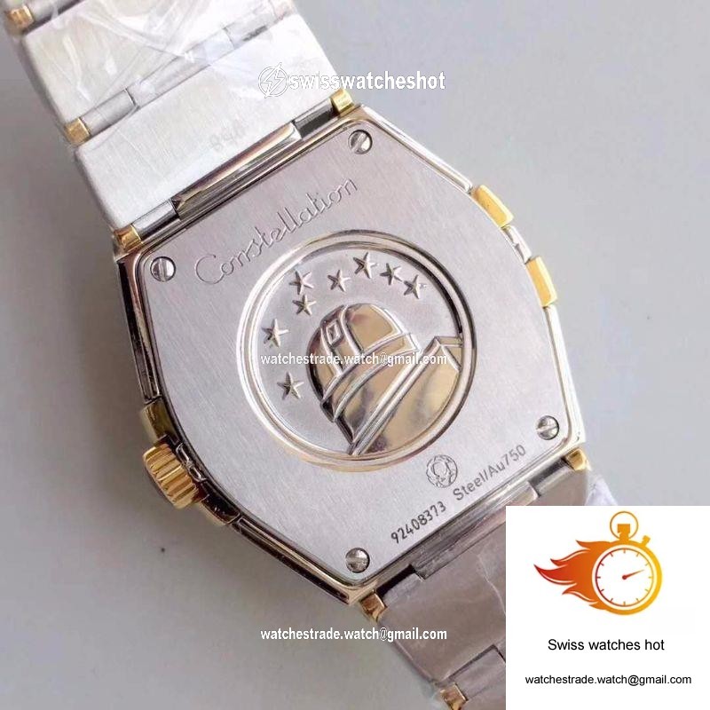 Omega Constellation Ladies 123.25.24.60.55.011 White Mother Of Pearl Dial 7