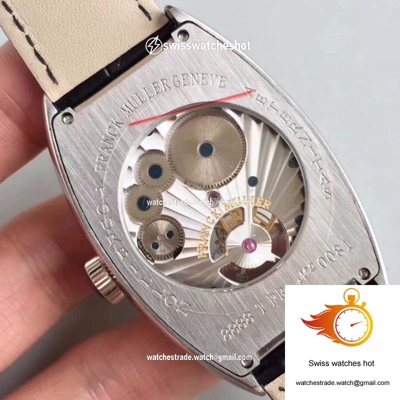 Franck Muller Crazy Color Dreams Tourbillon 8880 White Dial 7