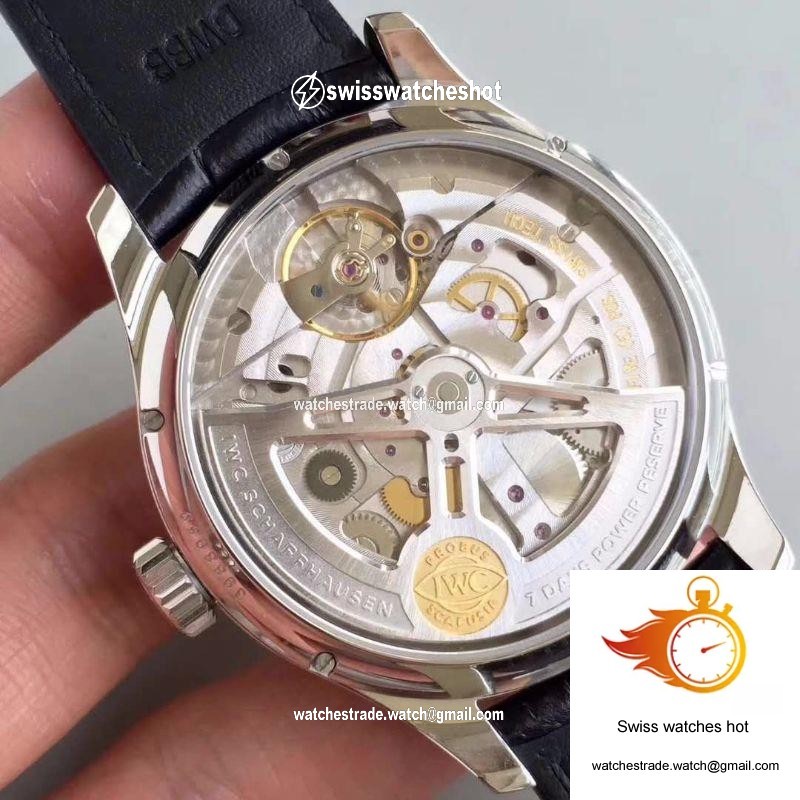 IWC Portugieser Annual Calendar IW503502 YL Factory Black Dial 7