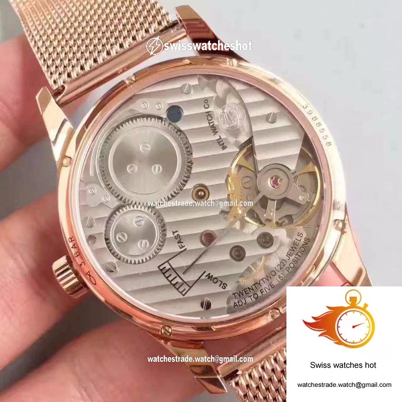 IWC Portugieser Regulateur IW544402 YL Factory White Dial 7
