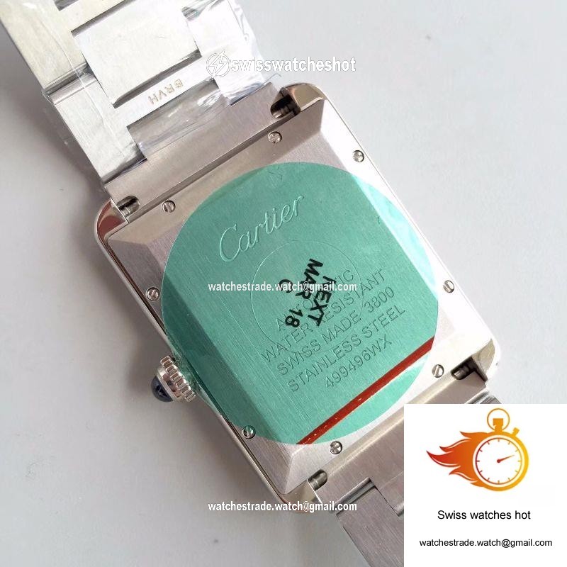 Cartier Tank Solo XL Automatic W5200028 ZF Factory White Dial 7