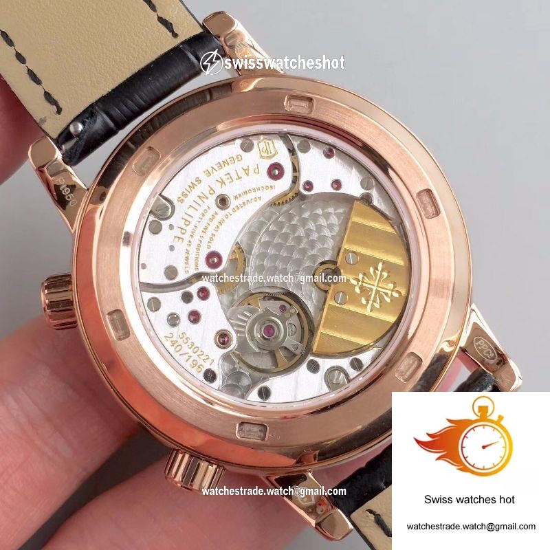 Patek Philippe Grand Complications Sky Moon Celestial 6102R-001 TW Factory Black Dial 7
