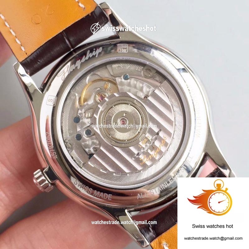 Longines Record L2.820.4.11.2 White Dial 7