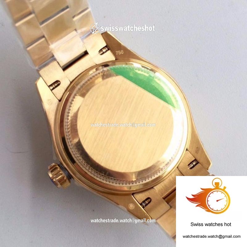 Rolex Lady Datejust 279138RBR 28MM Yellow Gold Champagne Dial 7