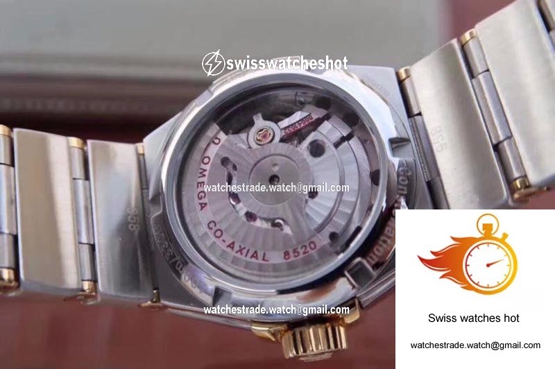 Omega Constellation Double Eagle Lady Yellow Mother-Of-Pearl Dial 27MM 3S Factory 7