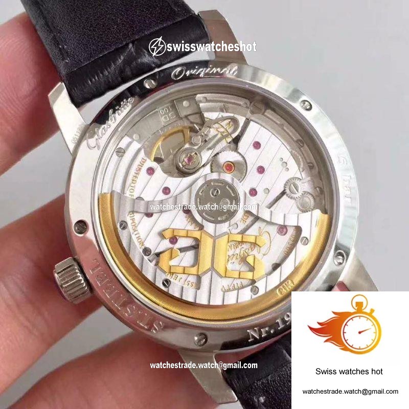 Glashutte Senator Panorama Date Moon Phase 100-04-32-12-04 GF Factory White Dial 7