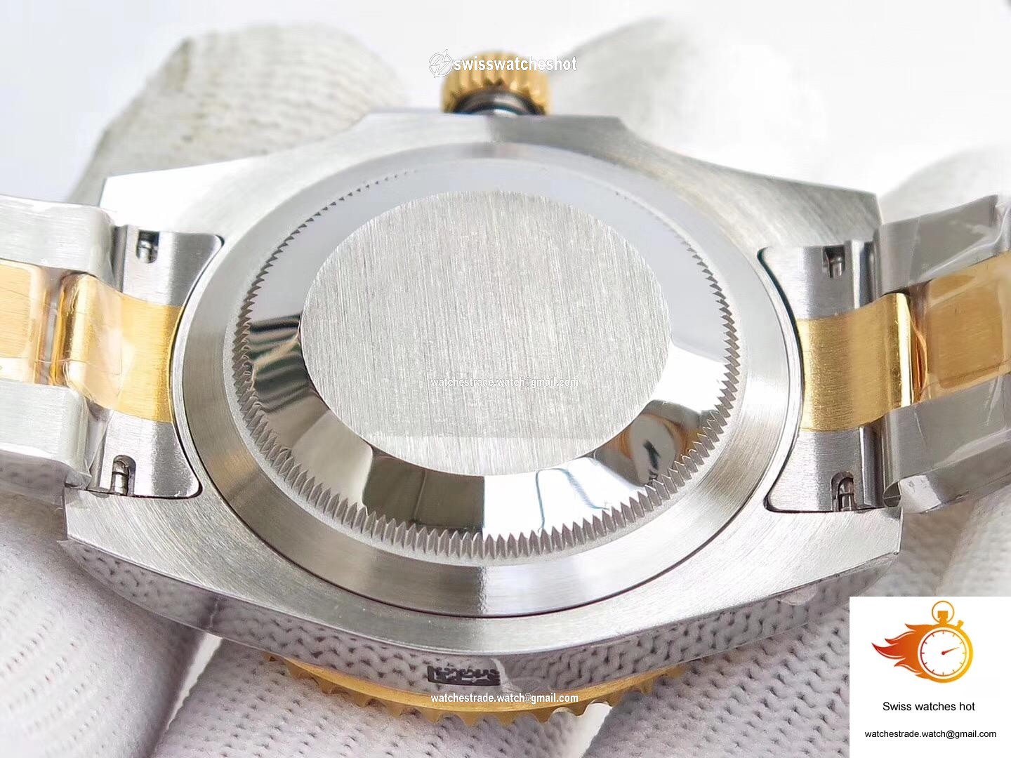 Rolex Submariner Date 116613LB VR Factory Yellow Gold Wrapped Blue Dial 7