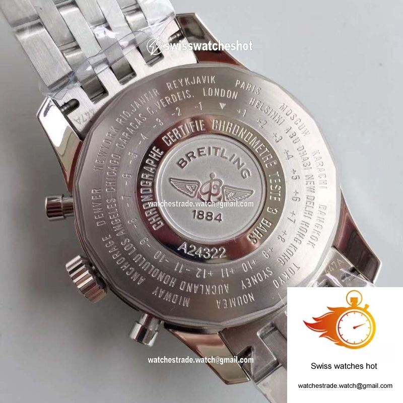 Breitling Navitimer World A2432212/G571-443A JF Factory White Dial 7