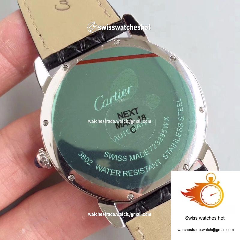 Ronde Solo De Cartier W6701010 42MM ZF Factory White Dial 7