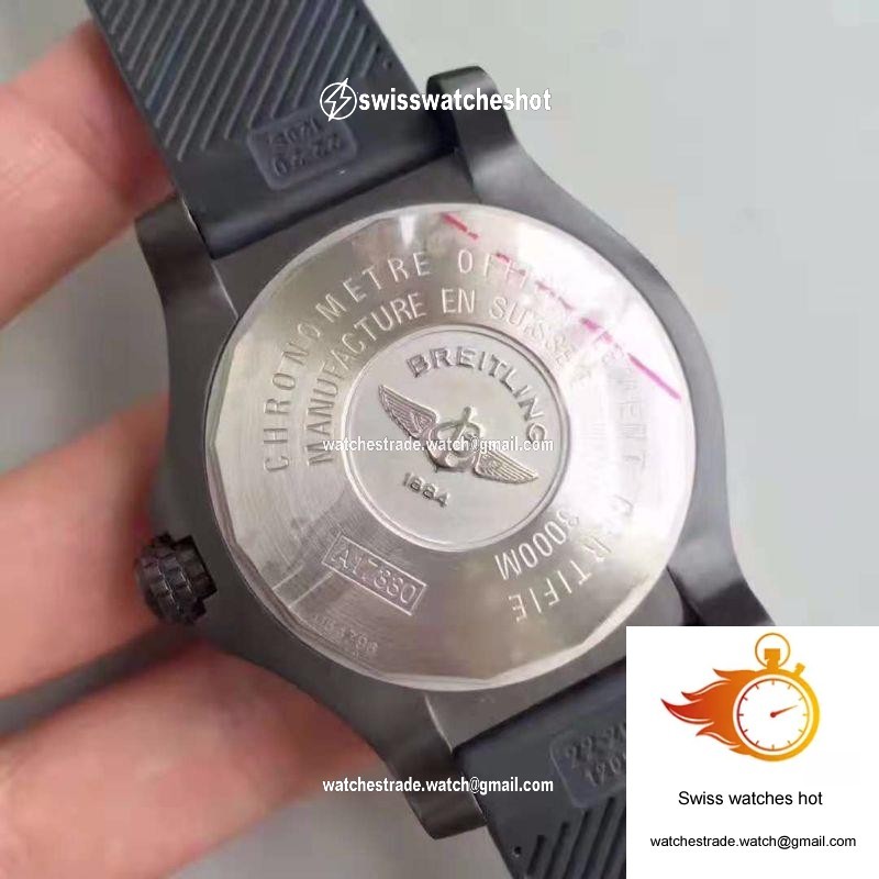 Breitling Avenger II Seawolf V1731110 BD74 109W M20BASA.1 GF Factory Yellow Dial 7
