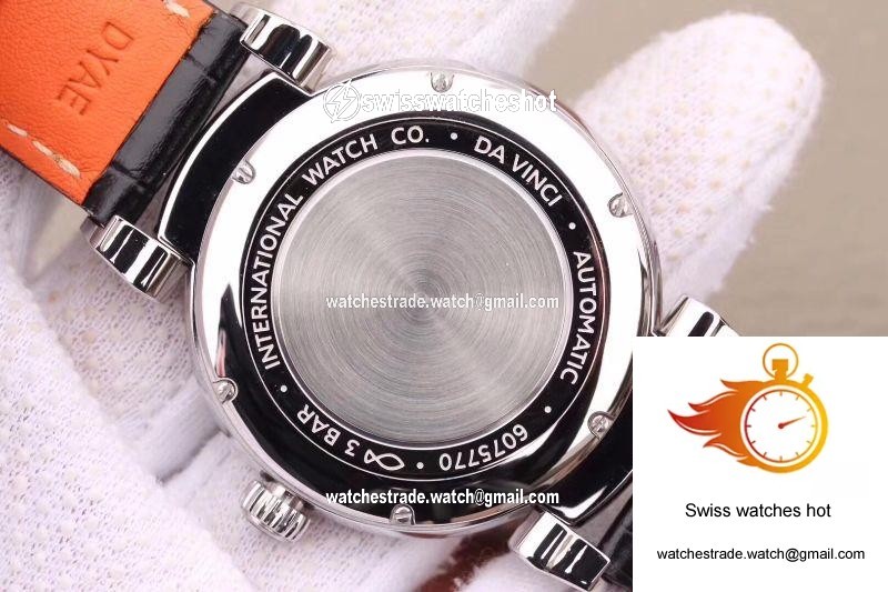 IWC Da Vinci Automatic IW356601 MKS Factory Blue Dial 7