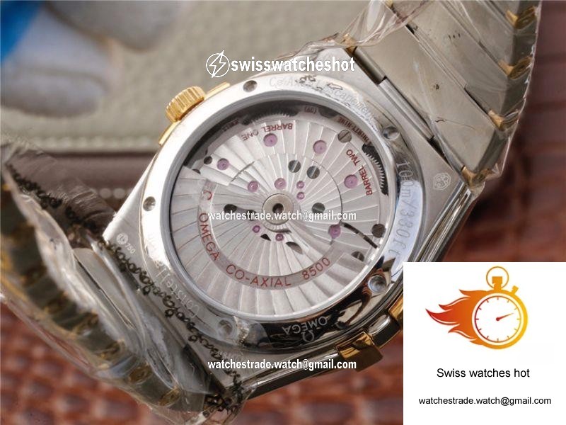 Omega Constellation 123.20.38.21.52.002 V6 Factory White Dial 7