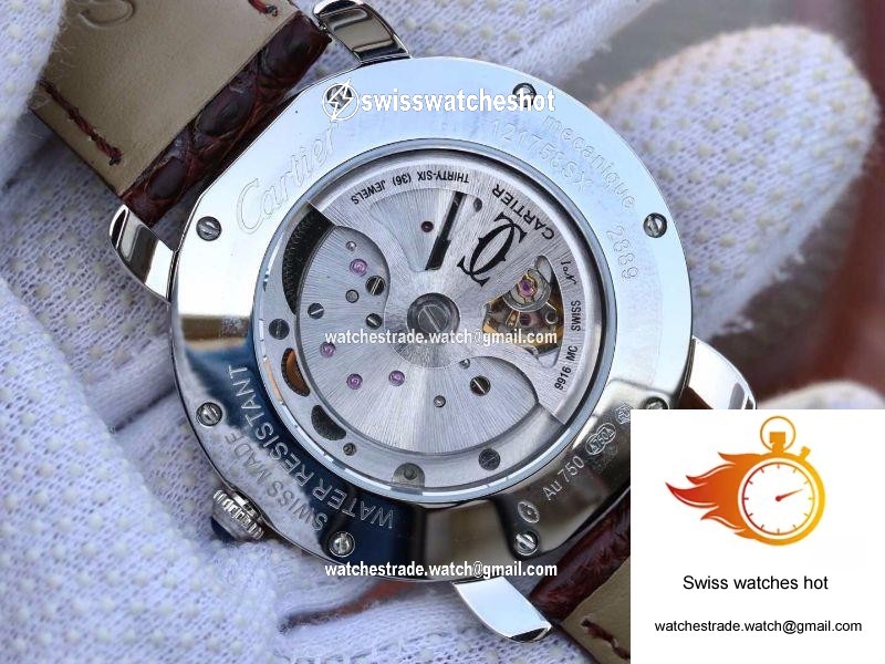 Cartier Ronde Louis 40MM TW Factory White Dial 7
