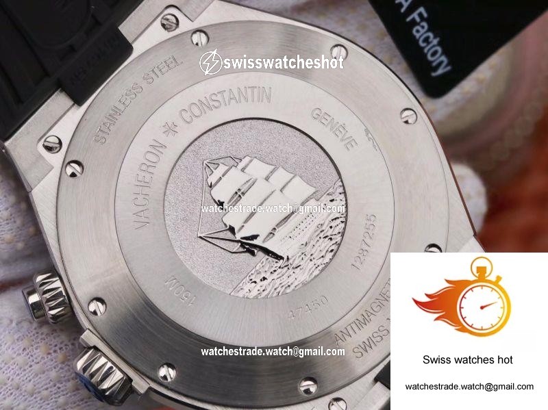 Vacheron Constantin Overseas Dual Time 47450/000W-9511 TWA Factory Black Dial 7