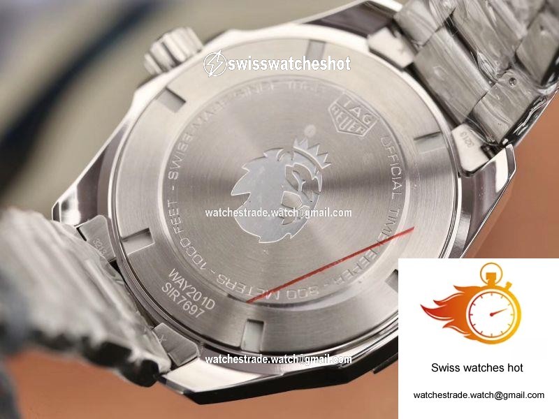 Tag Heuer Aquaracer Calibre 5 English Premier League Limited WAY201D.BA0927 Gray Dial 7
