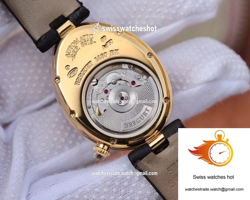 Breguet Reine De Naples 8918BA/58/864.D00D Ladies ZF Factory Yellow Gold Mother Of Pearl Dial 7
