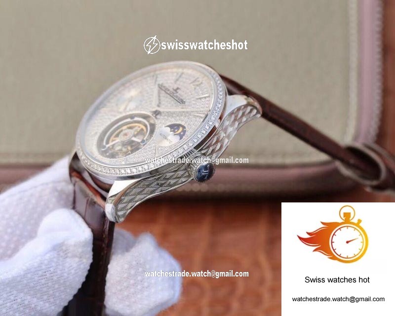 Jaeger-LeCoultre Master Complication Functions Tourbillon White Gold Diamonds Dial 7