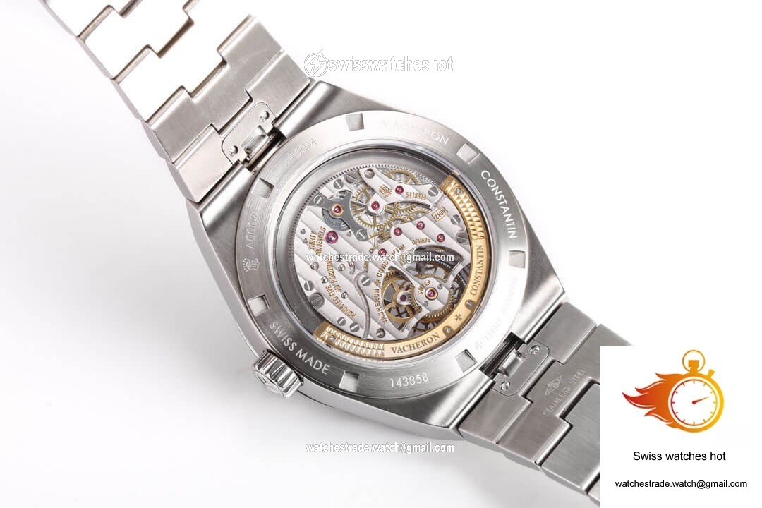 Vacheron Constantin Overseas Tourbillon 6000V/110A-B544 BBR Factory Stainless Steel Strap 7