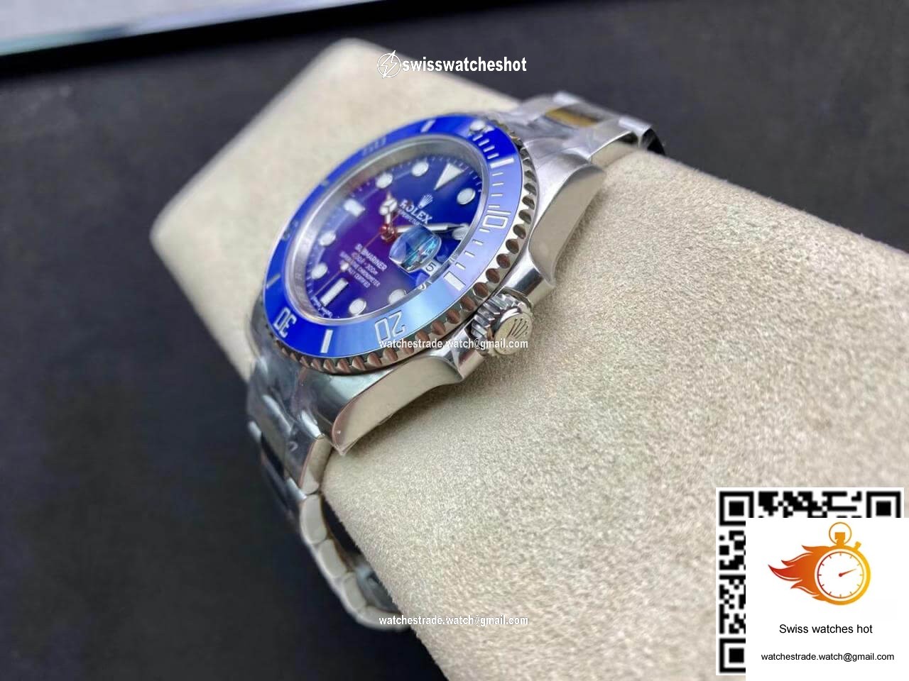 Rolex Submariner 116619LB-97209 VS Factory Blue Dial 7