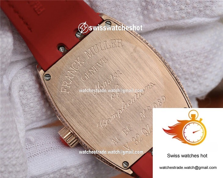 Franck Muller Vanguard Ladies ABF Factory Diamond Case 7