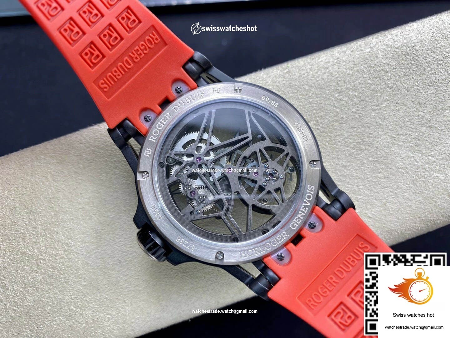 Roger Dubuis Excalibur RDDBEX0549 BBR Factory Tourbillon Titanium Case 7